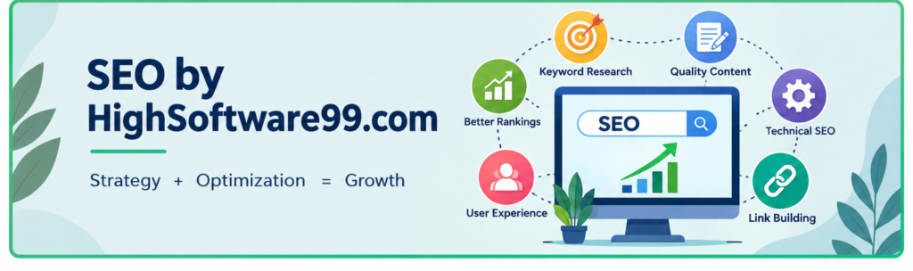 SEO by HighSoftware99.com – digital marketing and search engine optimization guide